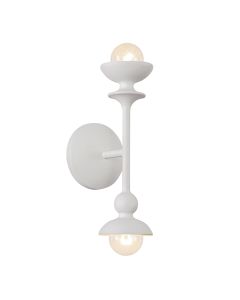 Cadence 2 lt Wall Light - Antique White