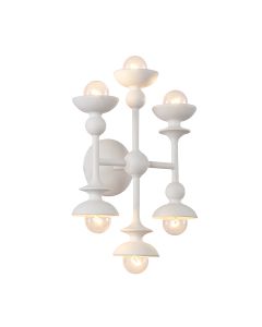 Cadence 6 lt Wall Light - Antique White