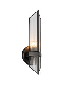 Cairo 1 lt Wall Light - Urban Bronze