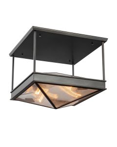Cairo 4 lt Semi-Flush - Urban Bronze