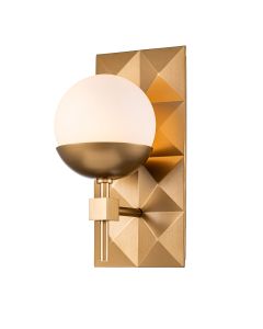 Deco 1 lt Wall Light - Laquered Gold