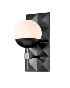 Deco 1 lt Wall Light - Black