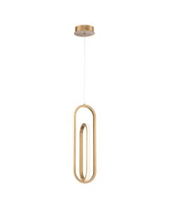 Demark Pendant - Matte Gold