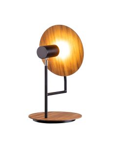 Dot Table Lamp - Teak Veneer