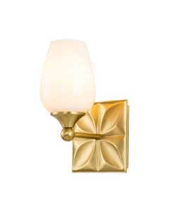 Epsilon 1 lt Wall Light - Aged Brass
