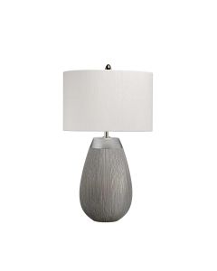 Harrow 1 Light Table Lamp - Silver