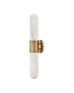 Ibiza Large LED Wall Light - Heritage Brass