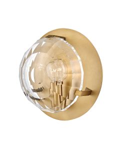 Leo 1 lt Wall Light - Heritage Brass