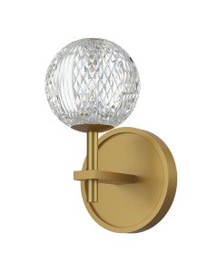 Marni LED Wall Light - Natural Brass