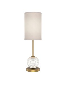 Marni Medium LED Table Lamp - Natural Brass