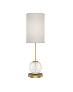 Marni Medium LED Table Lamp - Natural Brass