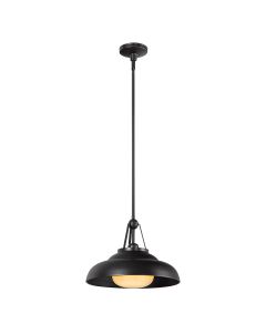 Palmetto 1 lt Pendant - Urban Bronze