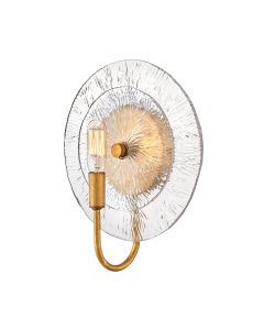 Rene 1 lt Wall Light - Distressed Brass