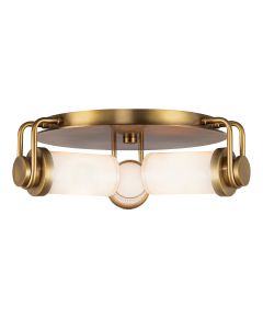 Wynwood 3 lt Flush - Vintage Brass