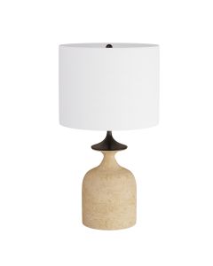Bridgeport 1 lt Table Lamp - Sand & English Bronze