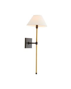 Havana 1 lt Wall Light - Bronze & Antique Brass