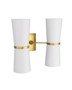 Inwood 4 lt Wall Light - Antique Brass
