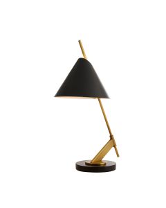 Jenkins 1 lt Table Lamp - Bronze & Antique Brass