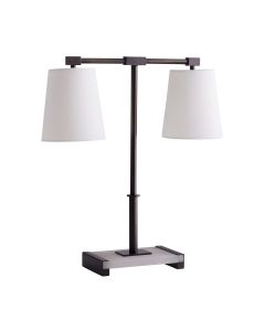 Messina 2 lt Table Lamp - Bronze