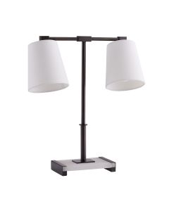 Messina 2 lt Table Lamp - Bronze