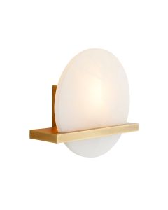 Savion 1 lt Wall Light - Antique Brass