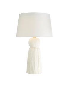 Tassel 1 lt Table Lamp - Ivory