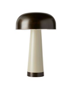 Williams 2 lt Table Lamp - English Bronze & Taupe