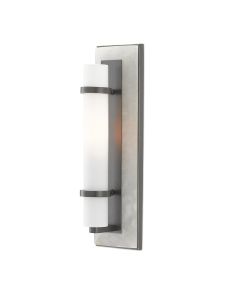 Bruneau 1 lt Wall Light - Natural / White / Oil Rubbed Bronze