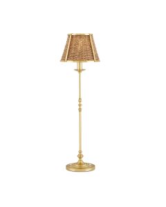Deauville 1 lt Table Lamp - Polished Brass