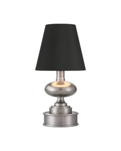 Galavant Nickel Cordless Table Lamp