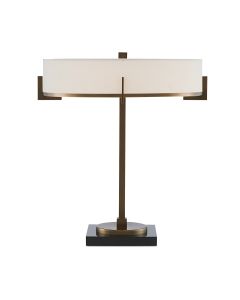 Jacobi 3 lt Table Lamp - Antique Brass