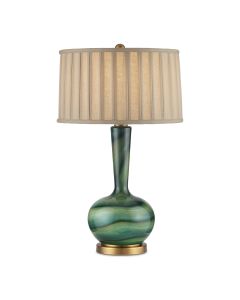 Lamartine 1 lt Table Lamp - Antique Brass