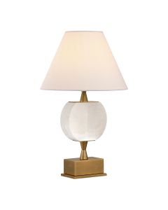 Meandro Brass Cordless Table Lamp