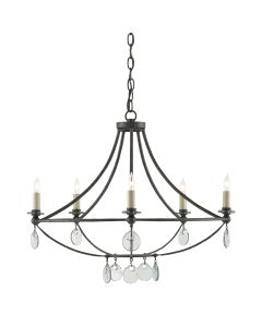 Novella 5 lt Small Chandelier - Mayfair / Clear
