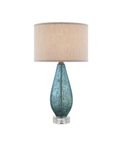 Optimist 1 lt Table Lamp - Pale Blue Speckle