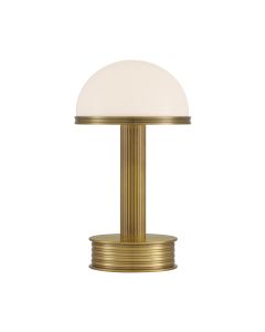 Promenade Brass Cordless Table Lamp