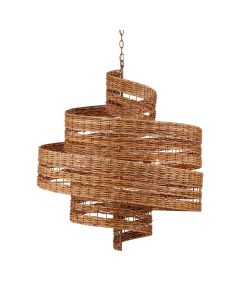 Saisei 5 lt Medium Chandelier - Khaki Beige