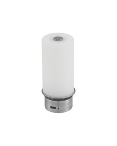 Brushed Nickel Rechargeable LED Bulb
