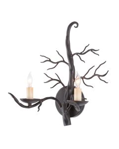 Treetop 2 lt Wall Light - Old Iron