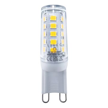 Litec G9 Lamp - Clear Plastic