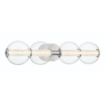 Atomo 4 Lt Wall Light - Polished Chrome