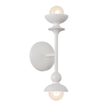 Cadence 2 lt Wall Light - Antique White