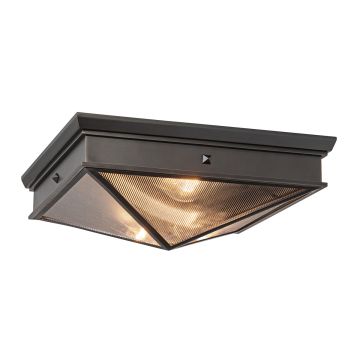 Cairo 2 lt Flush - Urban Bronze