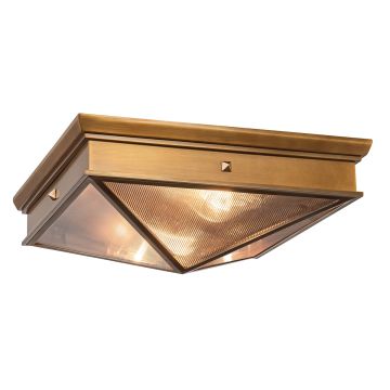 Cairo 2 lt Flush - Vintage Brass
