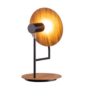 Dot Table Lamp - Teak Veneer