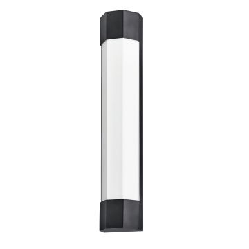 Facet Large LED Wall Light - Black