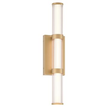 Fayton Medium LED Wall Light - Matte Gold