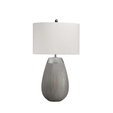 Harrow 1 Light Table Lamp - Silver