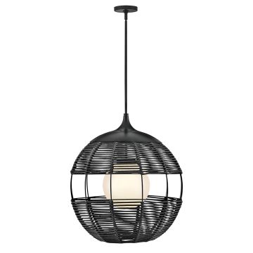 Maddox 1 lt Medium Outdoor Pendant - Black