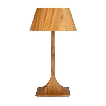 Nostalgia Table Lamp - Teak Veneer